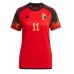 Belgien Yannick Carrasco #11 Replika Hjemmebanetrøje Dame VM 2022 Kortærmet